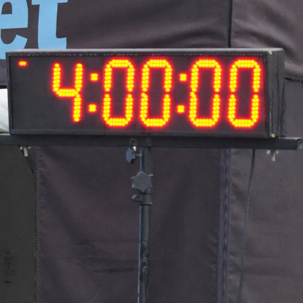RACE CLOCK 4HR